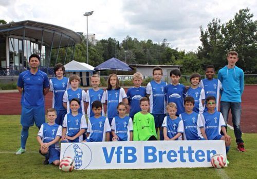 Foto:kri Das erfolgreiche Team der E 2 Junioren des VfB Bretten 