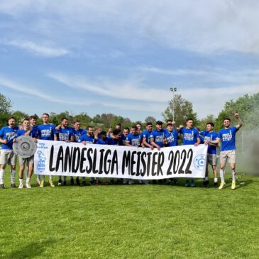 VfB Bretten feiert die Meisterschaft