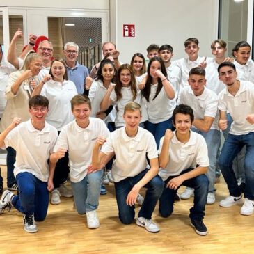 VfB Jugend unterstützt Firma HARSCH auf ihrer Betriebsfeier