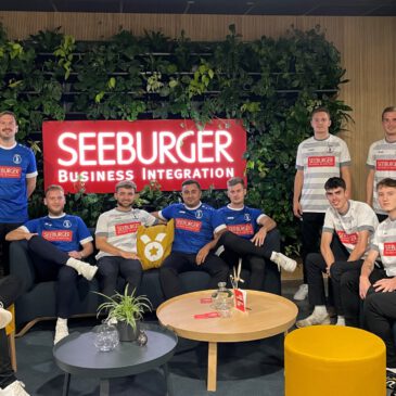 IT-Firma SEEBURGER neuer Sponsor für VfB Bretten II
