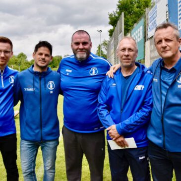 Trainer Tiago Alves verabschiedet