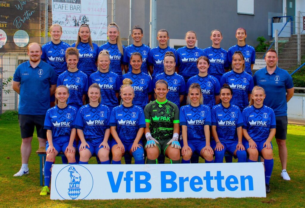 Mannschaftsfoto Frauen VfB Bretten