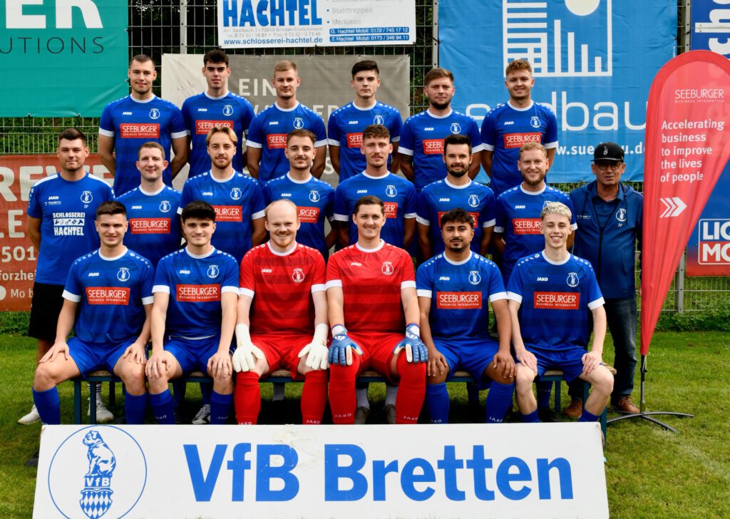 Mannschaftsfoto VfB Bretten A-Klasse